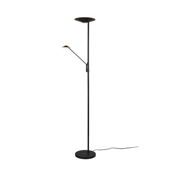 Lampadar negru mat LED cu intensitate reglabilă (înălțime 180 cm) Brantford – Trio-image-4