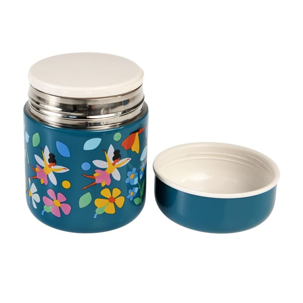 Termos albastru pentru mâncare, pentru copii 280 ml Fairies in the Garden – Rex London-image-2