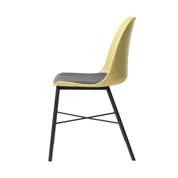 Set 2 scaune Unique Furniture Whistler, galben - gri-image-2