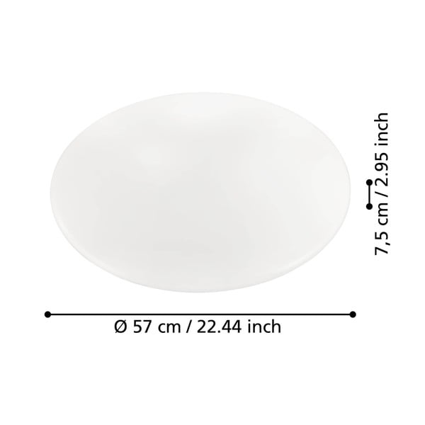Plafonieră albă LED GIRON – EGLO-image-2
