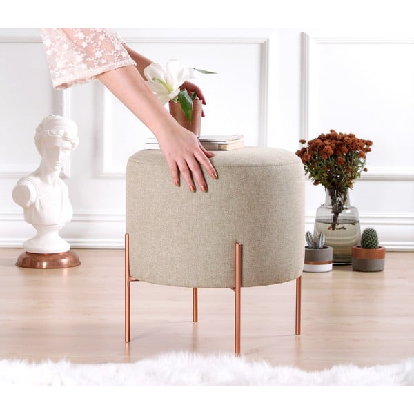Taburet bej Copper – Artie-image-3