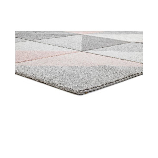 Covor Universal Retudo Naia, 140 x 200 cm, gri-roz-image-2