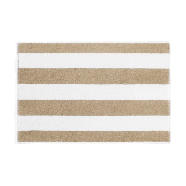 Set 3 prosoape din bumbac Foutastic Tampa, 50 x 76 cm, alb-maro