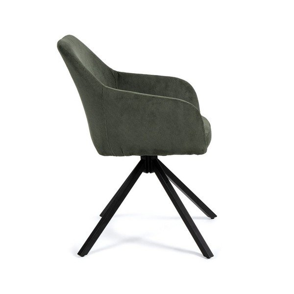 Scaun de sufragerie verde tapițat Lunio – Bonami Essentials-image-3