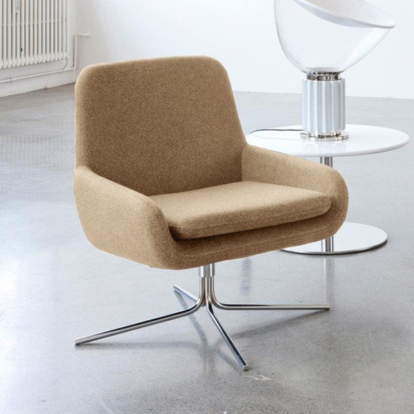 Fotoliu rotativ Softline Coco Swivel, bej-image-1