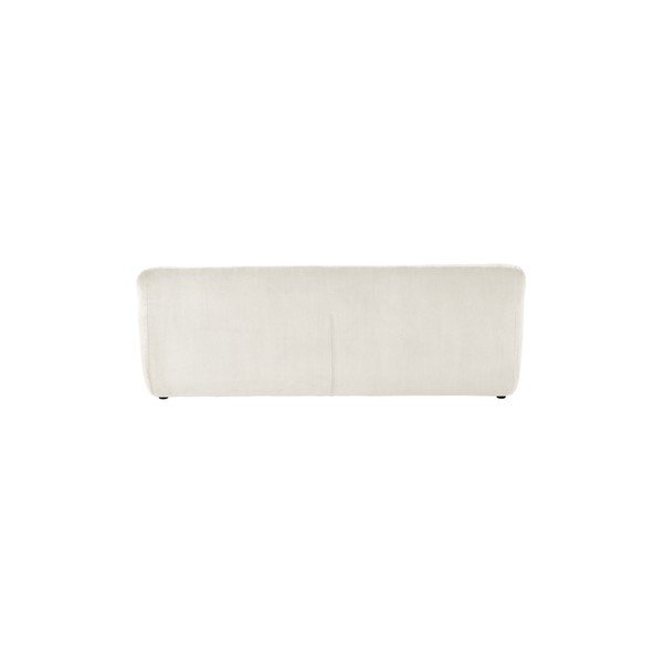 Canapea crem cu tapițerie din catifea reiată  212 cm Kelso – Jotex-image-3