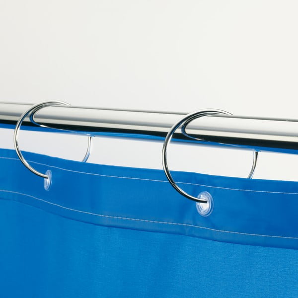 Inele pentru perdea de duș argintiu-mat 12 buc. Ringo Small – Spirella-image-1