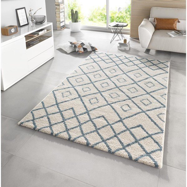Covor Mint Rugs Draw, 200 x 290 cm, alb-image-1