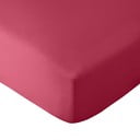 Cearceaf roz închis din microfibră cu elastic 185x200 cm So Soft Easy Iron – Catherine Lansfield