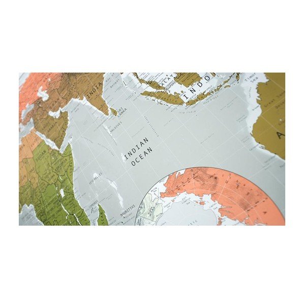 Harta lumii în husă transparentă Future Map, 101 x 58 cm-image-2