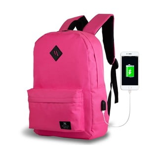 Rucsac cu port USB My Valice SPECTA Smart Bag, roz