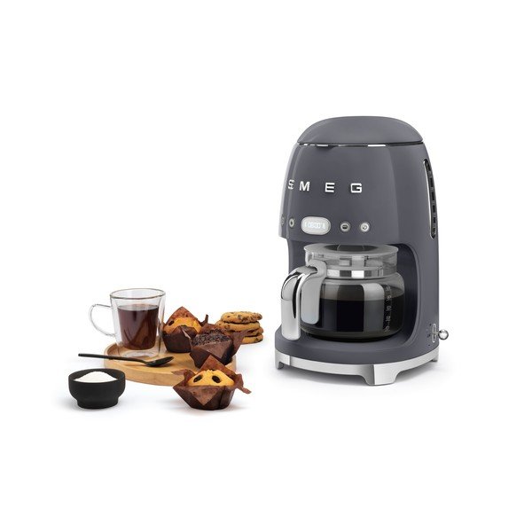Mașină de cafea cu picurare gri Retro Style – SMEG-image-3