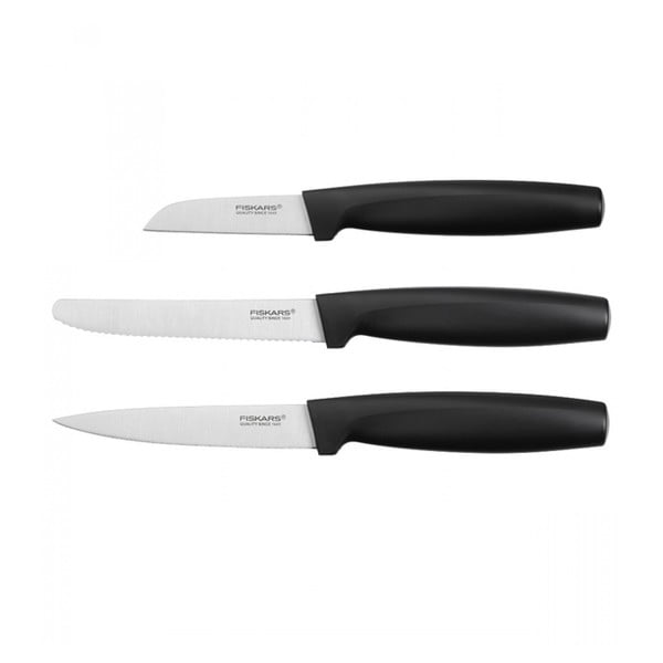 Set 3 cuțite de bucătărie Fiskars