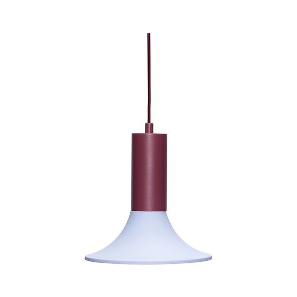 Lustră burgundy/albastru-deschis cu intensitate reglabilă din metal ø 25 cm Luminary – Hübsch