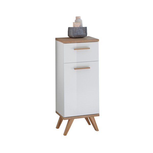 Dulap de baie  alb 36x90 cm Set 923 - Pelipal-image-2