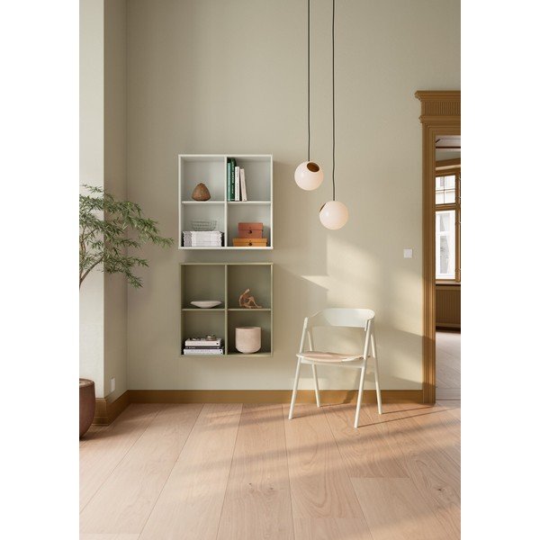 Bibliotecă kaki suspendată 70x70x27 cm Mistral – Hammel Furniture-image-1