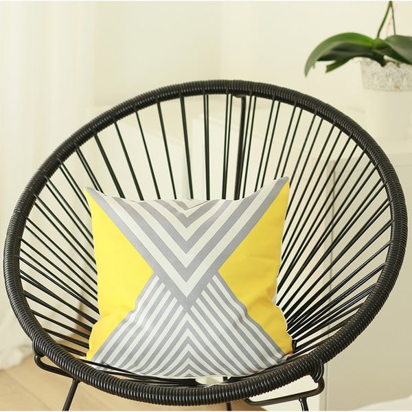 Față de pernă Mike & Co. NEW YORK Trianglis, 43 x 43 cm-image-1