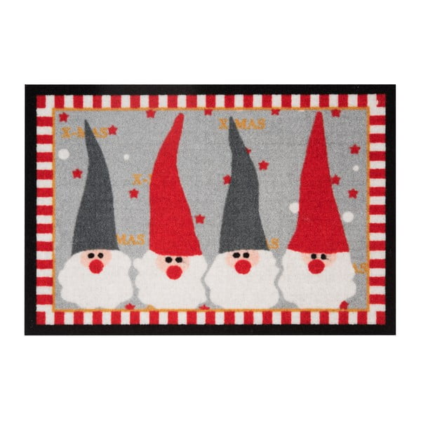 Covoraș intrare Hanse Home Christmas Gnomes, 40x60 cm