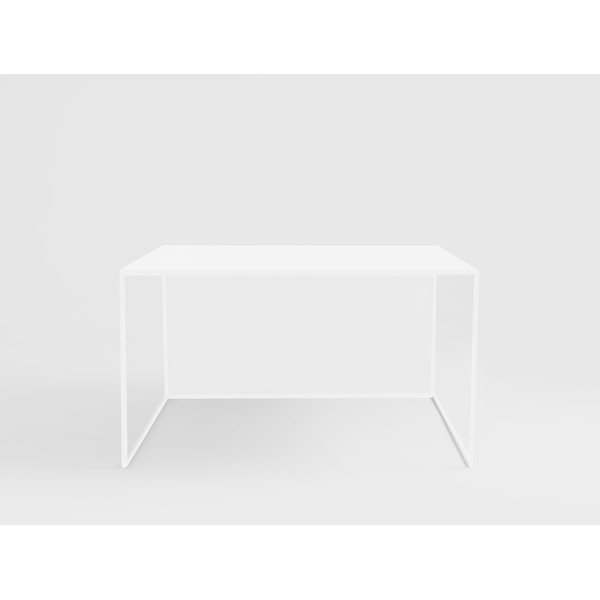 Măsuță de cafea albă din metal 80x80 cm 2Wall – CustomForm-image-1