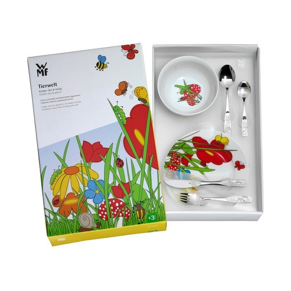 Set tacâmuri și veselă pentru copii WMF Tierwelt, 6 piese-image-1
