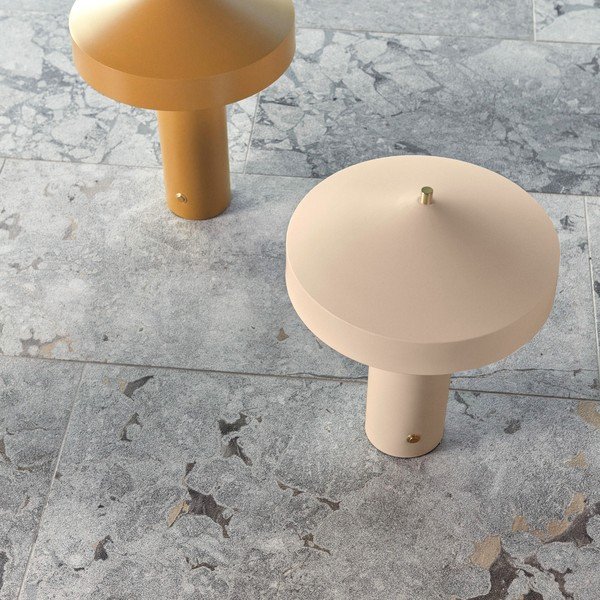 Veioză taupe din metal (înălțime 41 cm) Hatto – OYOY Living Design-image-2