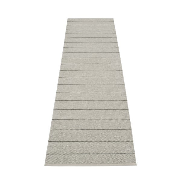Covor tip traversă pentru interior și exterior gri 70x270 cm Carl Warm Grey – Pappelina