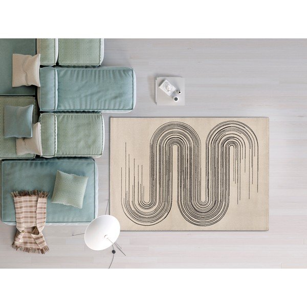 Covor crem 140x200 cm Garden – Universal-image-2