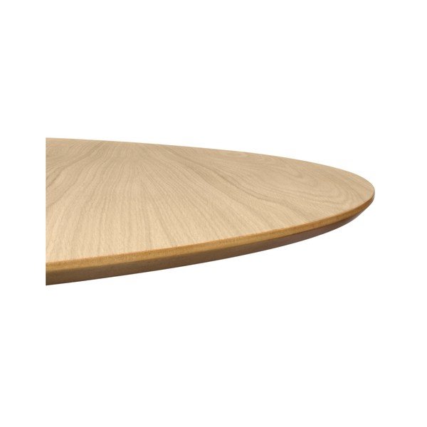 Masă dining cu decor stejar Symbiosis Row, ⌀ 150 cm, natural-image-1