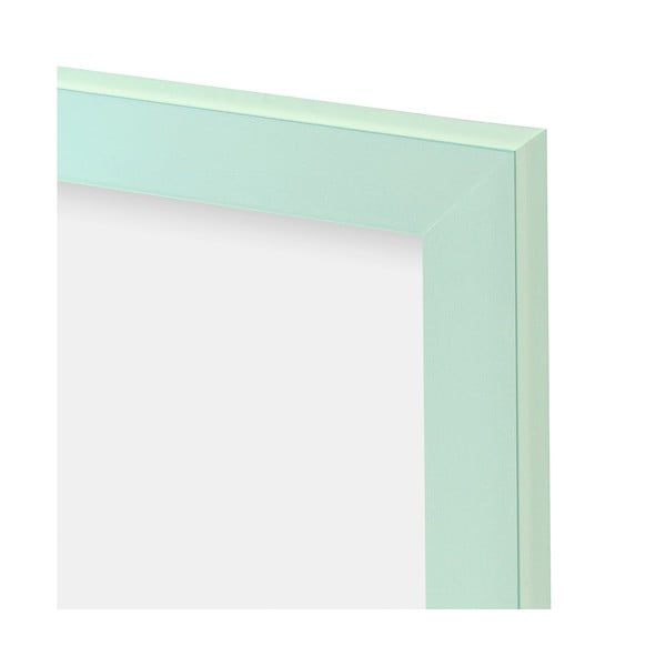 Ramă foto verde-mentă  din plastic 17x22 cm  -image-2