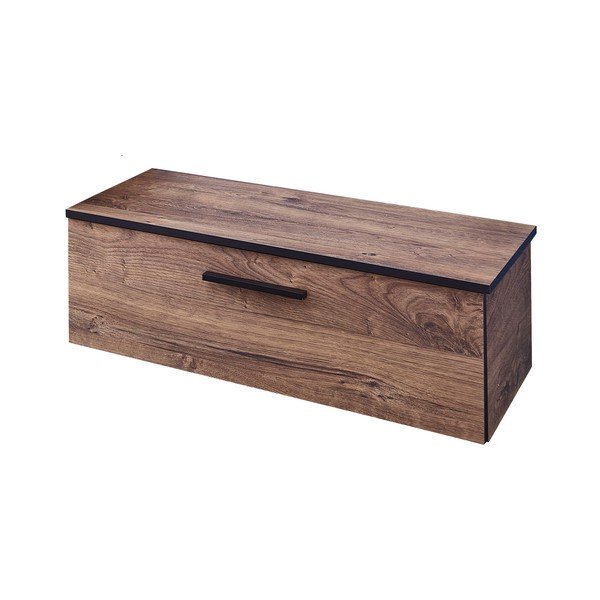 Dulap de baie cu aspect de lemn de stejar 71x27 cm Set 374 - Pelipal-image-2