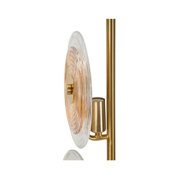 Veioză aurie cu abajur din sticlă (înălțime 63 cm) Venice – Mauro Ferretti-image-3