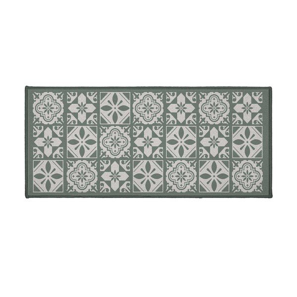 Covoraș de baie verde din material textil 50x120 cm Constantine – douceur d'intérieur