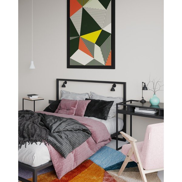 Aplică de perete neagră ø 12 cm Freja – CustomForm-image-2