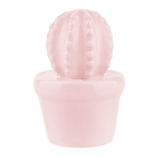 Cactus ceramic decorativ Miss Étoile, 8 cm, roz