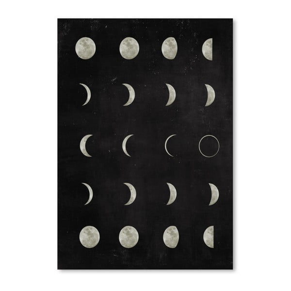 Poster Americanflat Moon, 30 x 42 cm