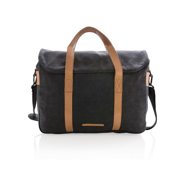 Geantă din pânză pentru laptop 15,6'' XD Collection, 16 l, negru-image-1