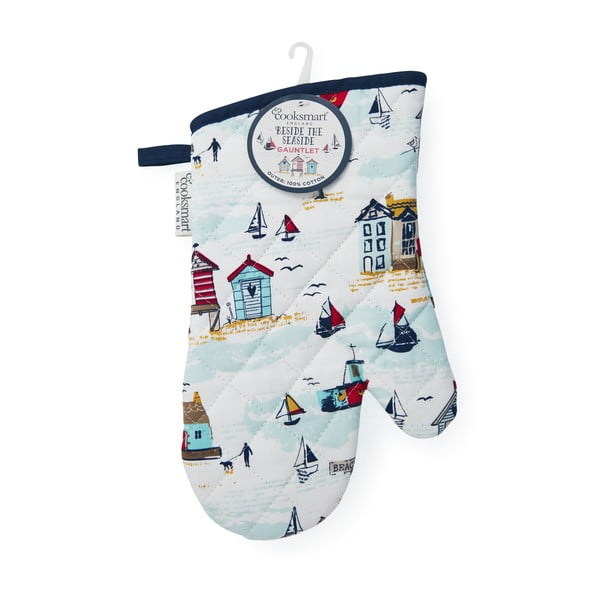 Mănușă de bucătărie din bumbac Cooksmart ® Beside The Seaside-image-1