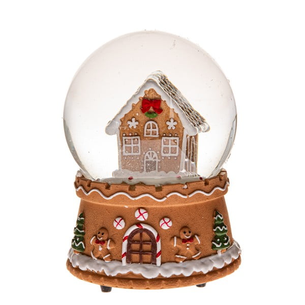 Figurină muzicală din polirășină (înălțime 14,5 cm) Snowy House – Dakls