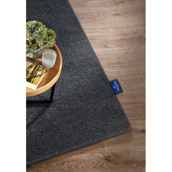 Covor gri închis țesut manual din lână 160x230 cm Francois – Villeroy&Boch-image-2