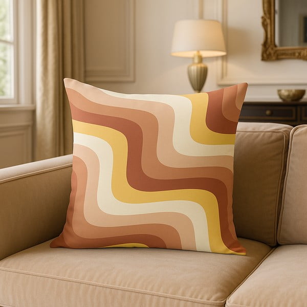 Față de pernă 43x43 cm Creamy Strawberry Swirl – Mila Home-image-3