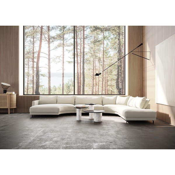 Colțar bej (în formă de "U") Samba – Furninova -image-1