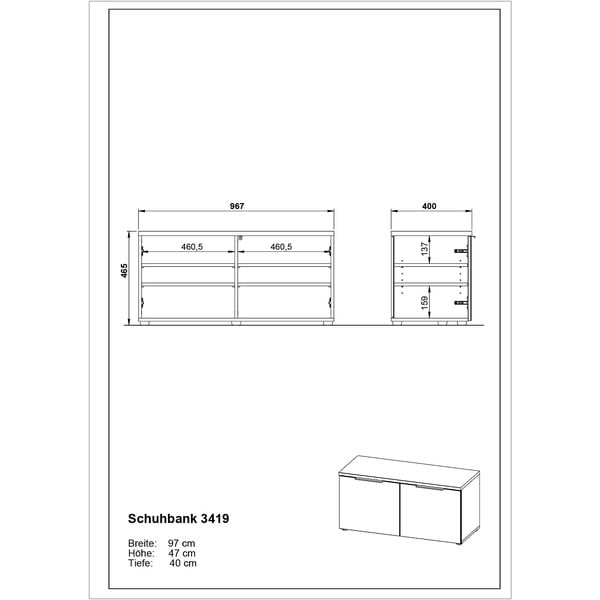 Pantofar gri cu bancă Genova - Germania-image-3