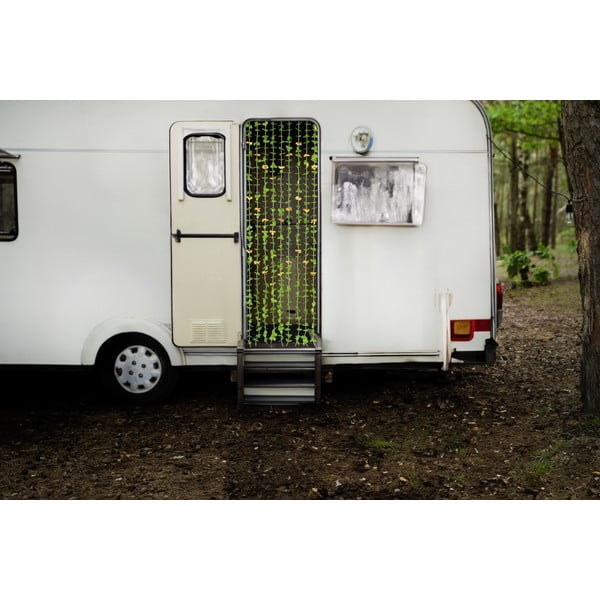 Draperie galbenă-verde 90x190 cm cu prindere la ușă Sunflowers – Maximex-image-1