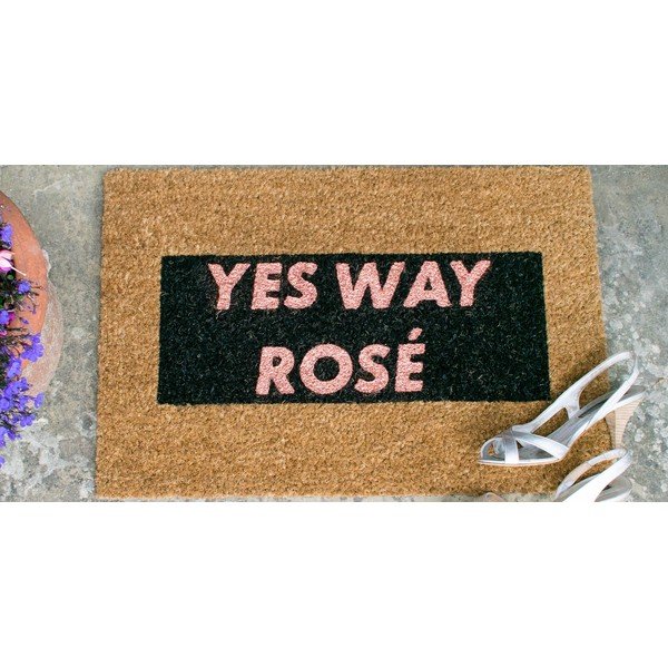 Covoraș intrare din fibre de cocos Artsy Doormats Glitter Yes, 40 x 60 cm-image-1