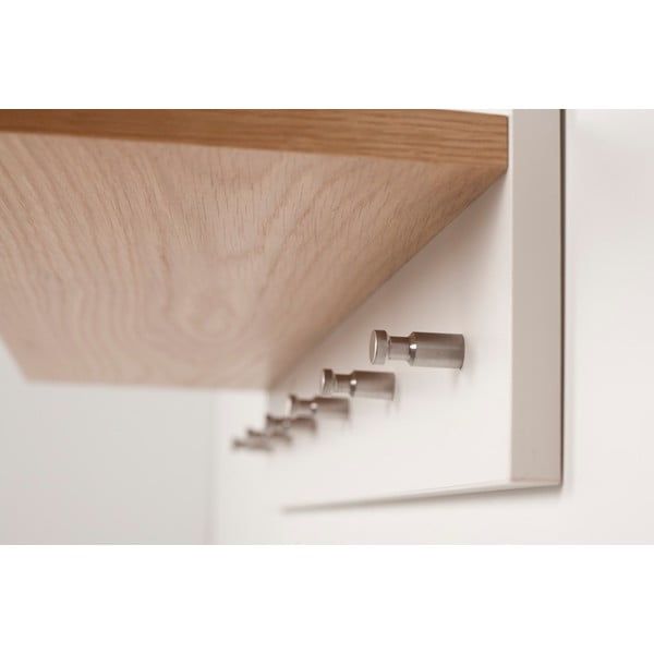 Raft de perete cu agățători Woodman Northgate-image-1