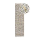 Covor tip traversă crem țesut manual din amestesc de lână 60x230 cm Minerals – Flair Rugs