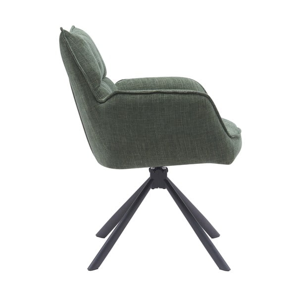 Set de scaune de sufragerie verde 2 buc. tapițat Marilla – Unique Furniture-image-2