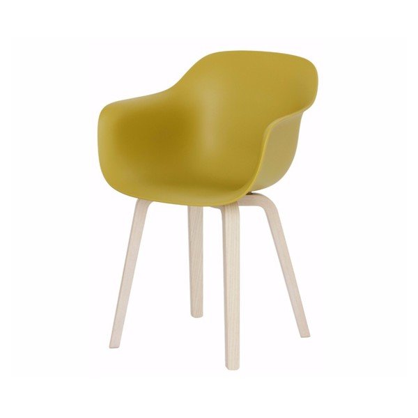 Scaun cu cotiere Magis Substance, galben