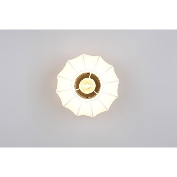 Plafonieră albă din metal cu abajur textil ø 25 cm Madleine – Reality-image-4