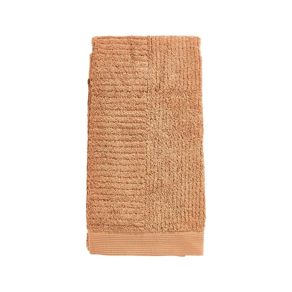 Prosop galben din bumbac din frotir 50x100 cm Classic – Zone